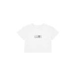 MM6 Maison Margiela Flipped-Print Overdyed T-Shirt in White | T-shirts | Luxury Shoes 