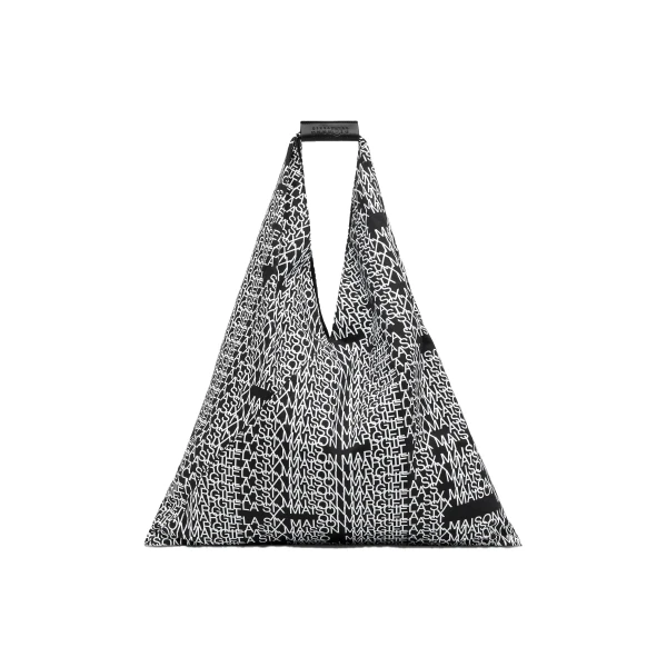 MM6 Maison Margiela Japanese Bag Classic Medium in Black and White | Totes & Top-Handle Bags | Luxury Shoes 