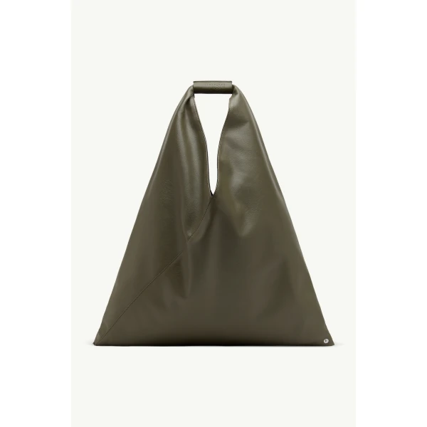 MM6 Maison Margiela Japanese Bag Classic Medium in Khaki, view 2 | Totes & Top-Handle Bags | Luxury Shoes 