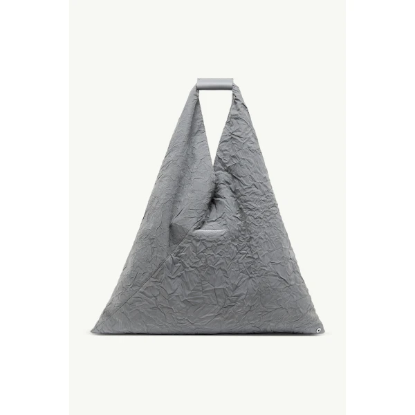 MM6 Maison Margiela Japanese Bag Classic Medium in Light Blue, view 4 | Totes & Top-Handle Bags | Luxury Shoes 