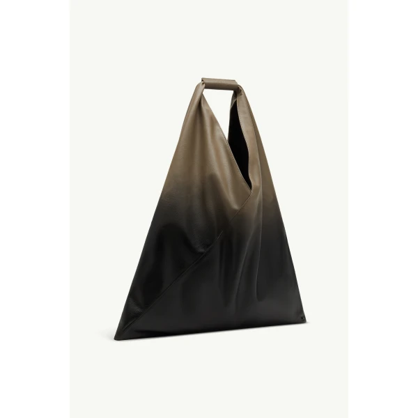 MM6 Maison Margiela Japanese Bag Classic Medium in Ombre Black, view 3 | Totes & Top-Handle Bags | Luxury Shoes 