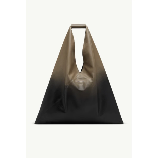 MM6 Maison Margiela Japanese Bag Classic Medium in Ombre Black, view 4 | Totes & Top-Handle Bags | Luxury Shoes 