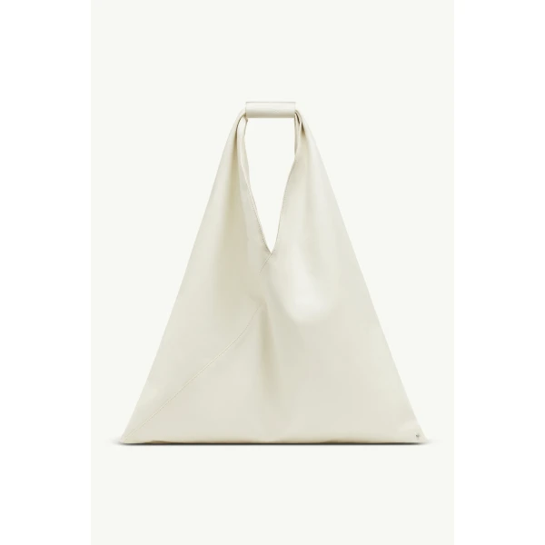 MM6 Maison Margiela Japanese Bag Classic Medium in White, view 2 | Totes & Top-Handle Bags | Luxury Shoes 