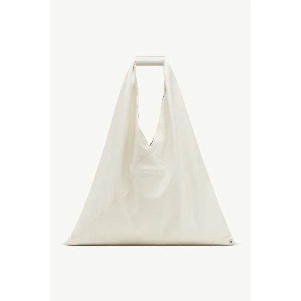 MM6 Maison Margiela Japanese Bag Classic Medium in White, view 4 | Totes & Top-Handle Bags | Luxury Shoes 