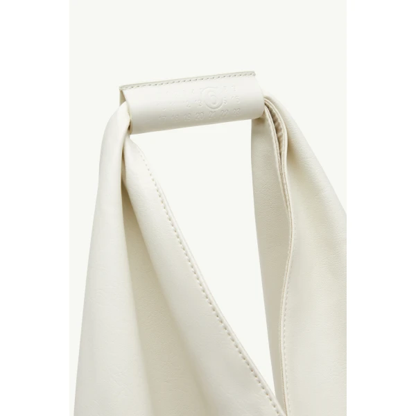 MM6 Maison Margiela Japanese Bag Classic Medium in White, view 5 | Totes & Top-Handle Bags | Luxury Shoes 