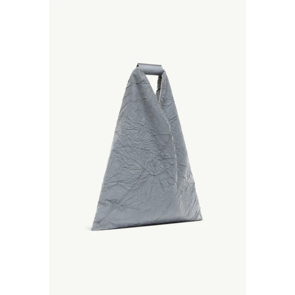 MM6 Maison Margiela Japanese Bag Classic Small in Light Blue, view 3 | Totes & Top-Handle Bags | Luxury Shoes 