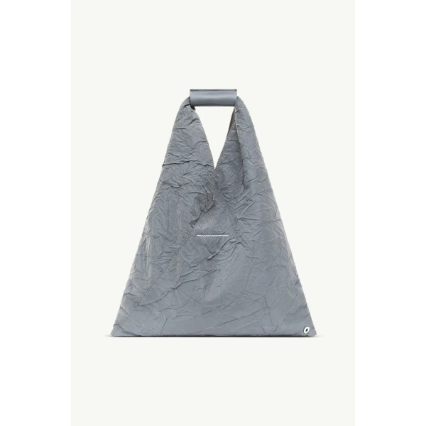 MM6 Maison Margiela Japanese Bag Classic Small in Light Blue, view 4 | Totes & Top-Handle Bags | Luxury Shoes 