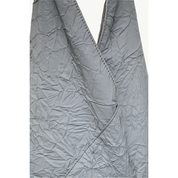 MM6 Maison Margiela Japanese Bag Classic Small in Light Blue, view 6 | Totes & Top-Handle Bags | Luxury Shoes 