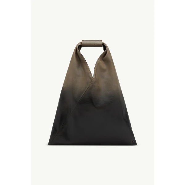 MM6 Maison Margiela Japanese Bag Classic Small in Ombre Black, view 2 | Totes & Top-Handle Bags | Luxury Shoes 