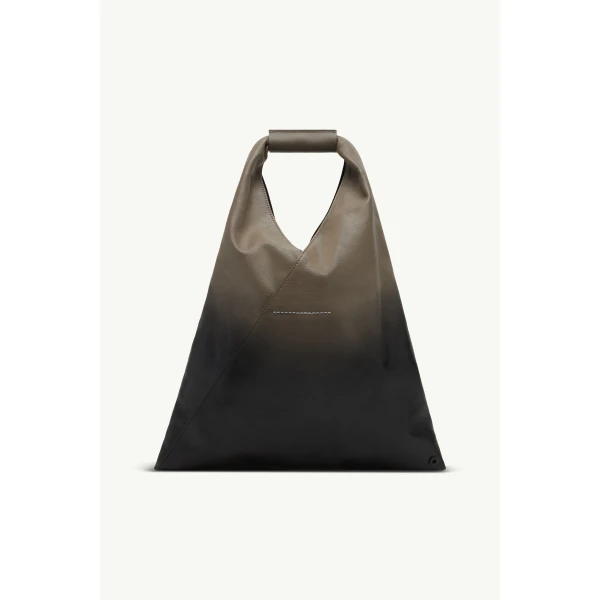 MM6 Maison Margiela Japanese Bag Classic Small in Ombre Black, view 4 | Totes & Top-Handle Bags | Luxury Shoes 