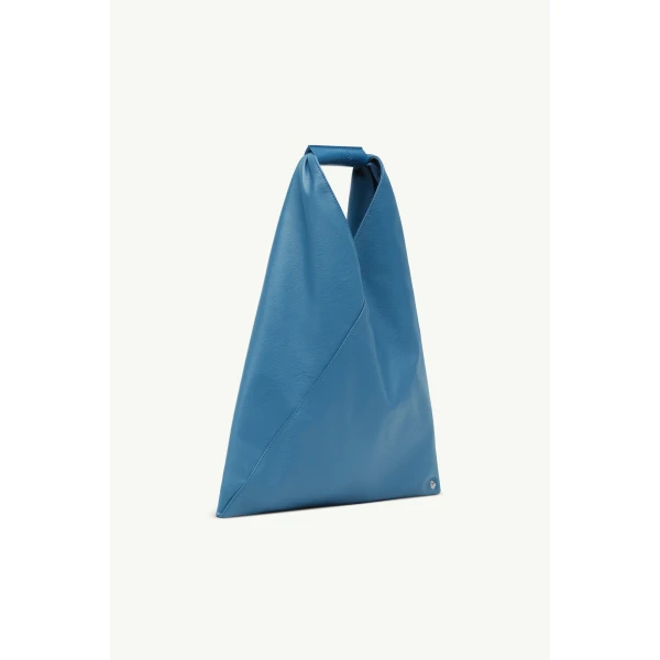 MM6 Maison Margiela Japanese Bag Classic Small in Petrol, view 3 | Totes & Top-Handle Bags | Luxury Shoes 