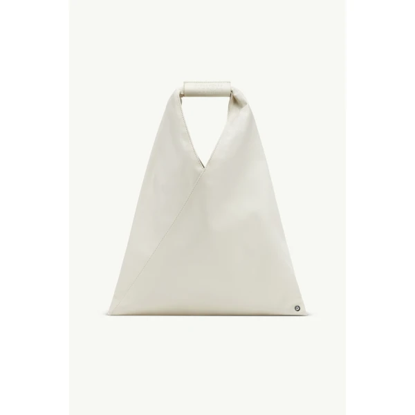 MM6 Maison Margiela Japanese Bag Classic Small in White, view 2 | Totes & Top-Handle Bags | Luxury Shoes 