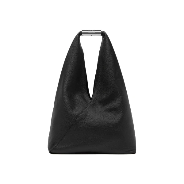MM6 Maison Margiela Japanese Bag Jewel Handle Classic in Black | Totes & Top-Handle Bags | Luxury Shoes 