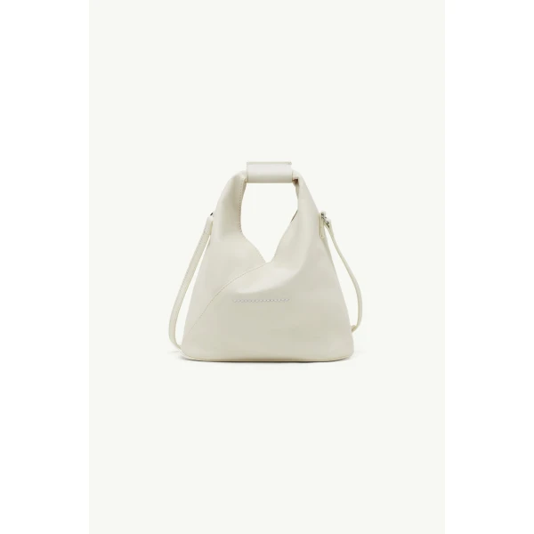 MM6 Maison Margiela Japanese Crossbody Bag in White, view 4 | Shoulder & Crossbody Bags | Luxury Shoes 