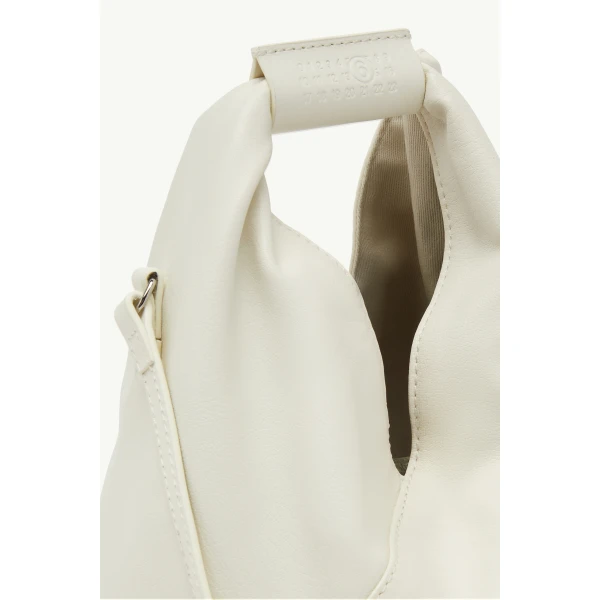 MM6 Maison Margiela Japanese Crossbody Bag in White, view 5 | Shoulder & Crossbody Bags | Luxury Shoes 