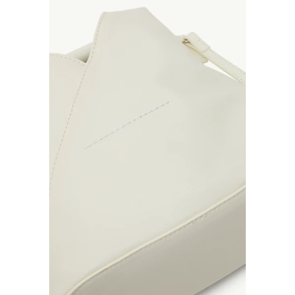 MM6 Maison Margiela Japanese Crossbody Bag in White, view 6 | Shoulder & Crossbody Bags | Luxury Shoes 