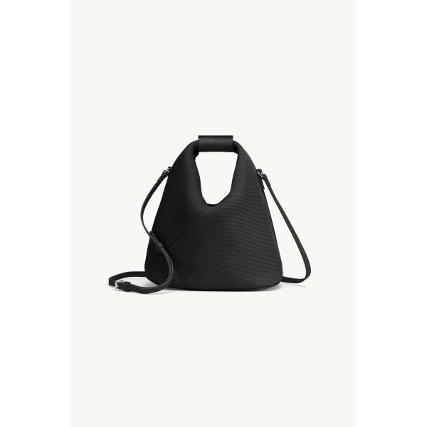 MM6 Maison Margiela Japanese Mesh Crossbody Bag in Black, view 2 | Shoulder & Crossbody Bags | Luxury Shoes 