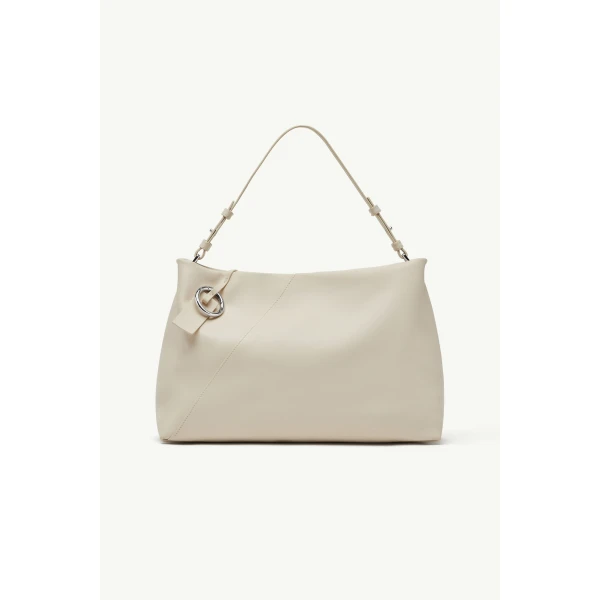 MM6 Maison Margiela Japanese Pochette Bag in Alabaster, view 2 | Clutch Bags | Luxury Shoes 