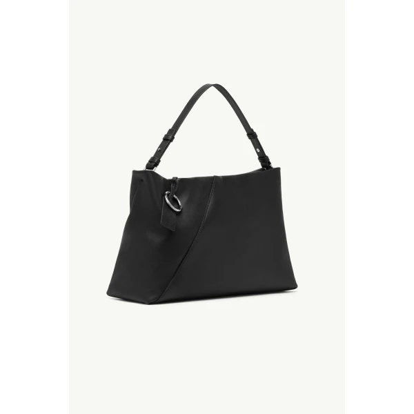 MM6 Maison Margiela Japanese Pochette Bag in Black, view 3 | Clutch Bags | Luxury Shoes 