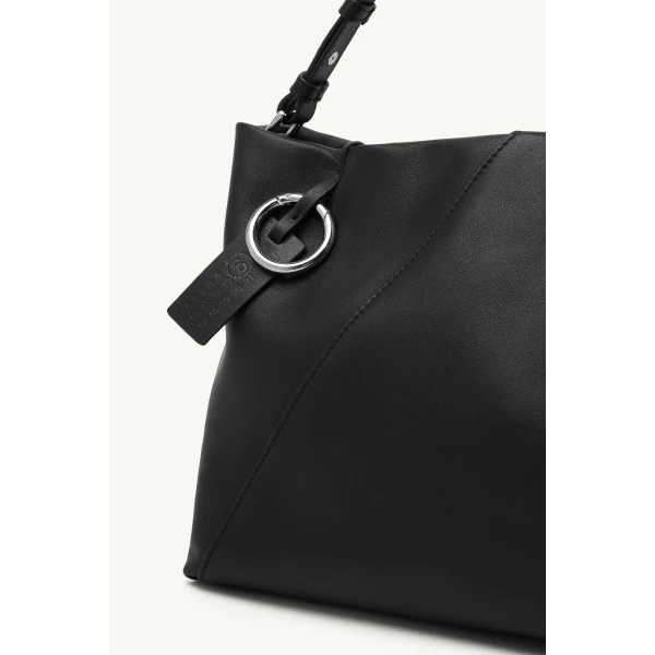 MM6 Maison Margiela Japanese Pochette Bag in Black, view 5 | Clutch Bags | Luxury Shoes 