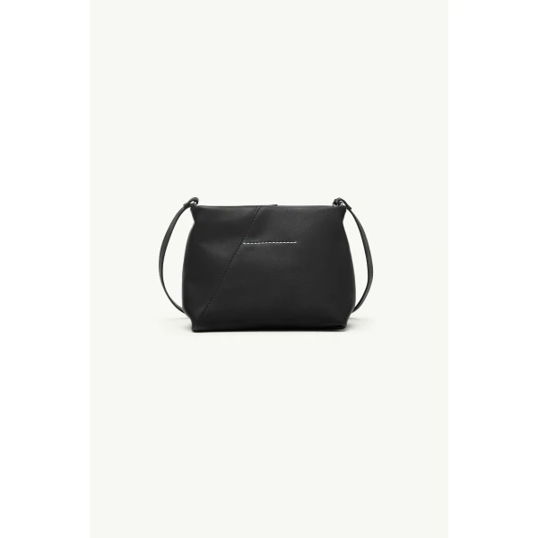 MM6 Maison Margiela Japanese Shoulder Bag in Black, view 4 | Shoulder & Crossbody Bags | Luxury Shoes 