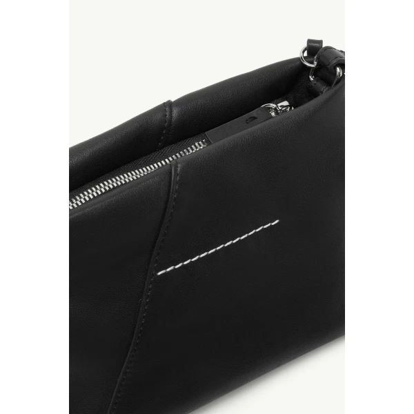 MM6 Maison Margiela Japanese Shoulder Bag in Black, view 6 | Shoulder & Crossbody Bags | Luxury Shoes 