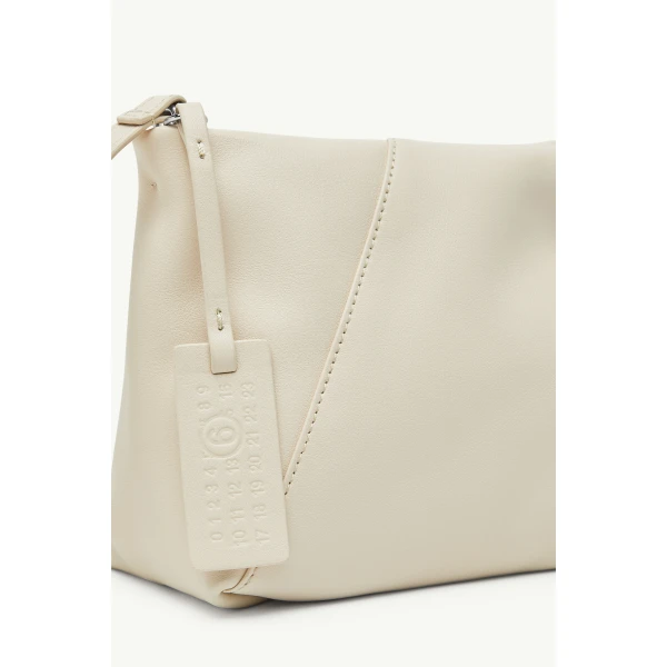 MM6 Maison Margiela Japanese Shoulder Bag in Pink Beige, view 5 | Shoulder & Crossbody Bags | Luxury Shoes 