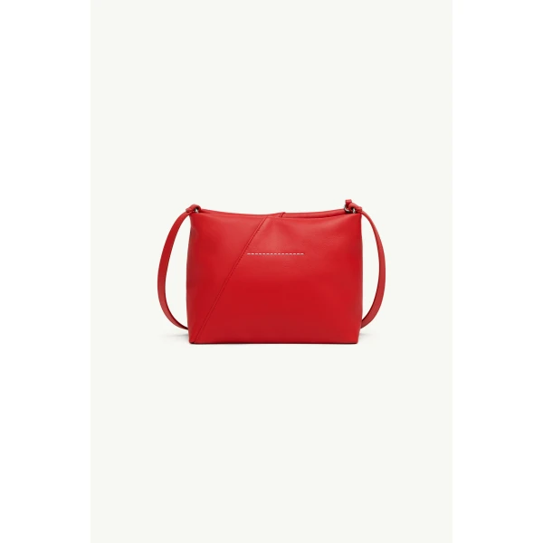 MM6 Maison Margiela Japanese Shoulder Bag in Red, view 4 | Shoulder & Crossbody Bags | Luxury Shoes 