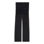 MM6 Maison Margiela Jeans with Overlay in Black MM6 Maison Margiela Jeans with Overlay in Black | Denim | Luxury Shoes