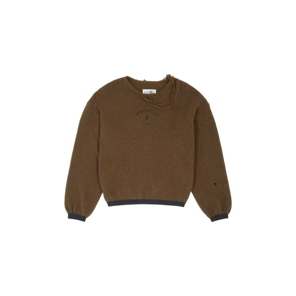 Knit Jumper in Khaki