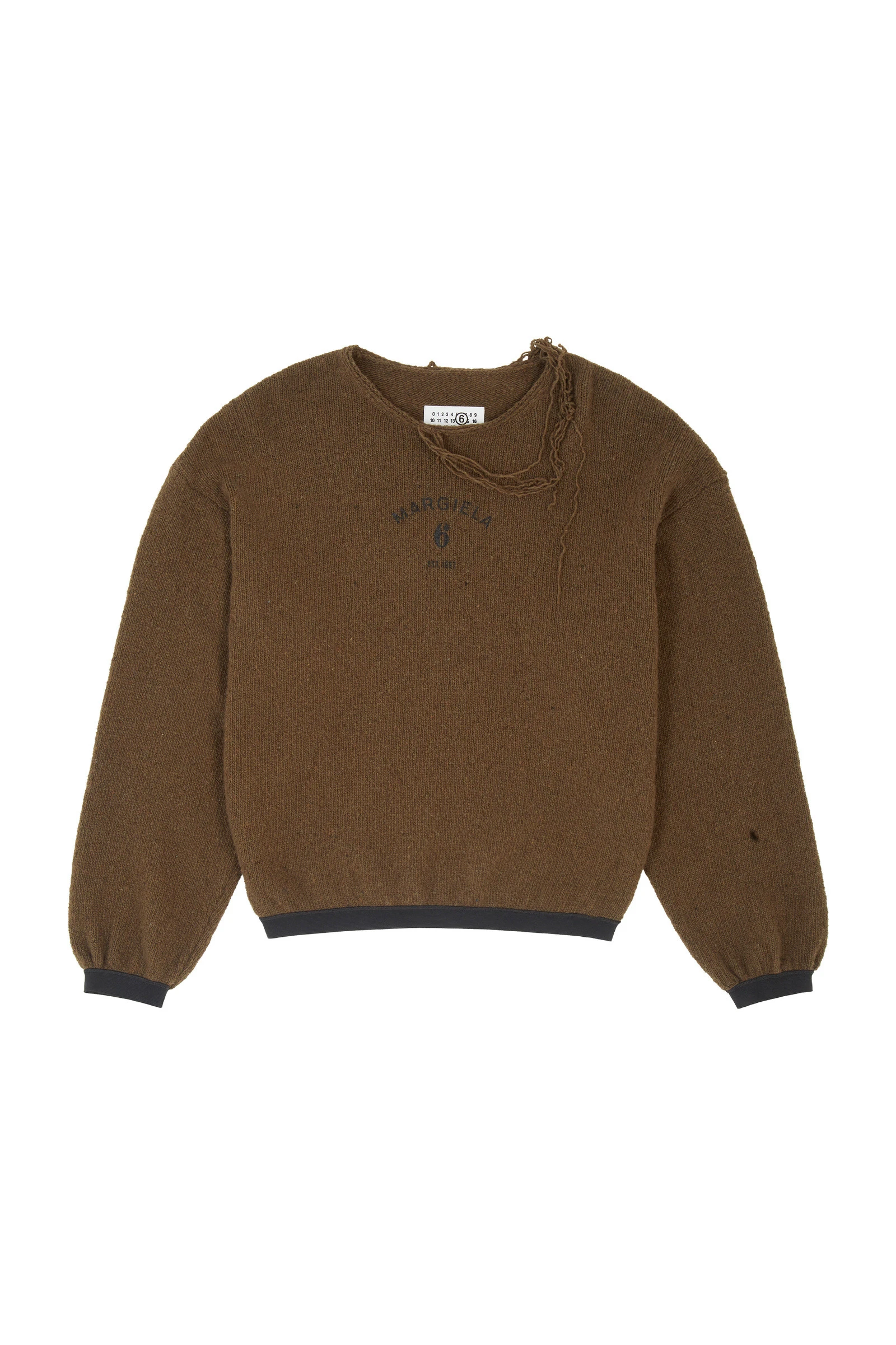 MM6 Maison Margiela Knit Jumper in Khaki MM6 Maison Margiela Knit Jumper in Khaki | Sweaters | Luxury Shoes