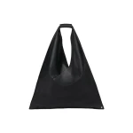 MM6 Maison Margiela Leather Japanese Bag Classic Medium in Black | Totes & Top-Handle Bags | Luxury Shoes 