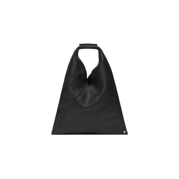 MM6 Maison Margiela Leather Japanese Bag Classic Small in Black | Totes & Top-Handle Bags | Luxury Shoes 
