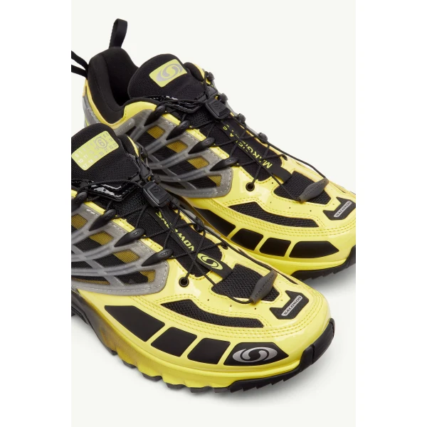 MM6 Maison Margiela MM6 x Salomon ACS Pro in Black and Yellow, view 5 | Sneakers | Luxury Shoes 