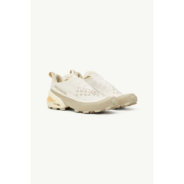 MM6 Maison Margiela MM6 x Salomon Cross Dust Sneaker in Milk, view 3 | Sneakers | Luxury Shoes 