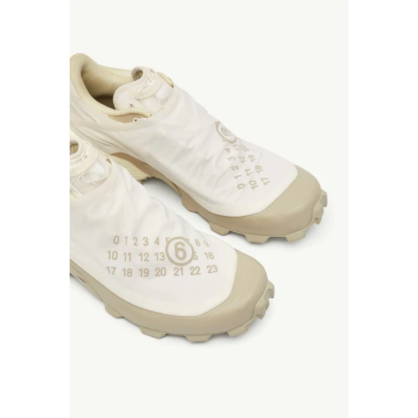 MM6 Maison Margiela MM6 x Salomon Cross Dust Sneaker in Milk, view 5 | Sneakers | Luxury Shoes 
