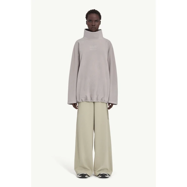MM6 Maison Margiela MM6 x Salomon Fleece in Oatmeal, view 2 | Hoodies | Luxury Shoes 