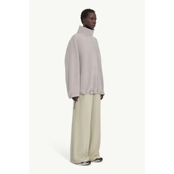 MM6 Maison Margiela MM6 x Salomon Fleece in Oatmeal, view 3 | Hoodies | Luxury Shoes 