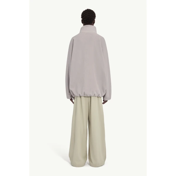 MM6 Maison Margiela MM6 x Salomon Fleece in Oatmeal, view 4 | Hoodies | Luxury Shoes 