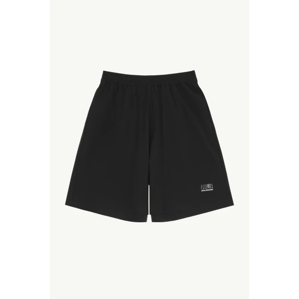 MM6 Maison Margiela MM6 x Salomon Running Shorts in Black, view 6 | Shorts | Luxury Shoes 