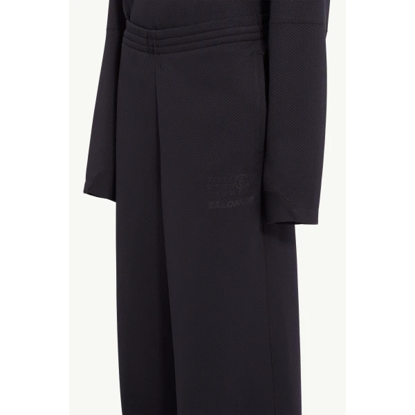 MM6 Maison Margiela MM6 x Salomon Trousers in Black, view 5 | Tailored pants | Luxury Shoes 