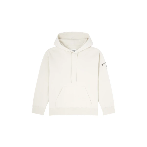 Mannequin-Print Sweatshirt in Ecru