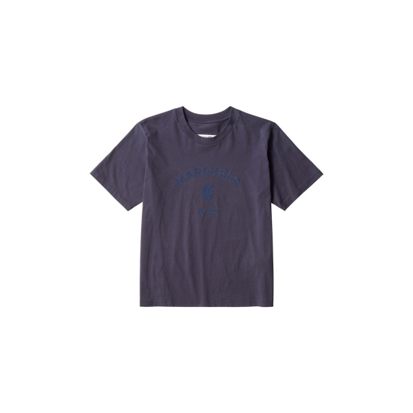 MM6 Maison Margiela Mannequin Print T-Shirt in Blue | T-shirts | Luxury Shoes 