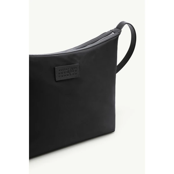 MM6 Maison Margiela Numeric Crossbody Bag in Black, view 5 | Shoulder & Crossbody Bags | Luxury Shoes 