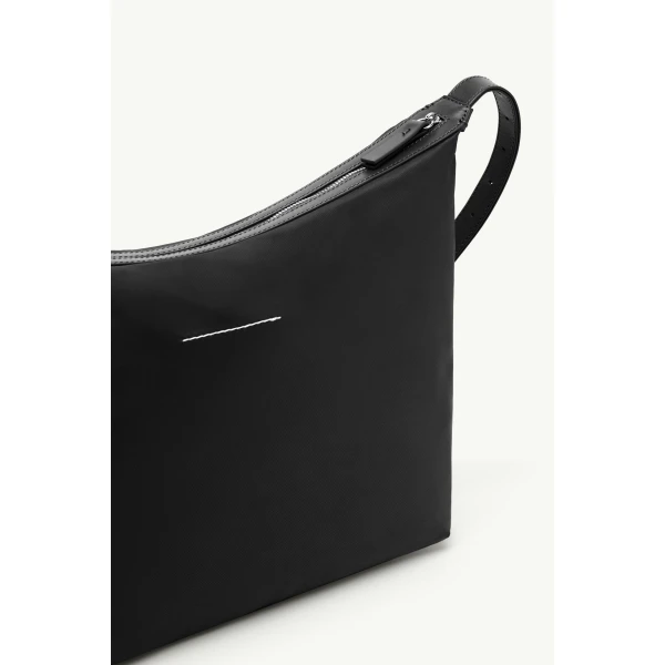 MM6 Maison Margiela Numeric Crossbody Bag in Black, view 6 | Shoulder & Crossbody Bags | Luxury Shoes 