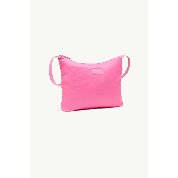 MM6 Maison Margiela Numeric Crossbody Bag in Fuchsia, view 3 | Shoulder & Crossbody Bags | Luxury Shoes 
