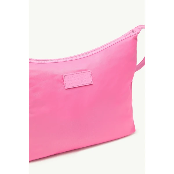 MM6 Maison Margiela Numeric Crossbody Bag in Fuchsia, view 5 | Shoulder & Crossbody Bags | Luxury Shoes 