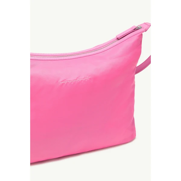MM6 Maison Margiela Numeric Crossbody Bag in Fuchsia, view 6 | Shoulder & Crossbody Bags | Luxury Shoes 