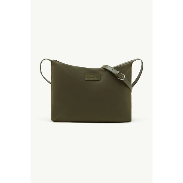MM6 Maison Margiela Numeric Crossbody Bag in Khaki, view 2 | Shoulder & Crossbody Bags | Luxury Shoes 