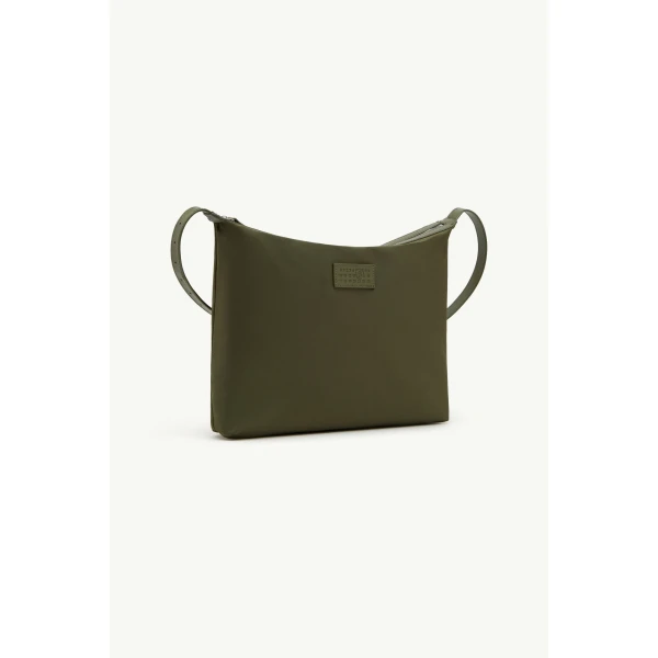MM6 Maison Margiela Numeric Crossbody Bag in Khaki, view 3 | Shoulder & Crossbody Bags | Luxury Shoes 